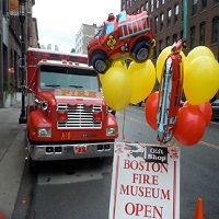 boston fire museum birthday party kids MA